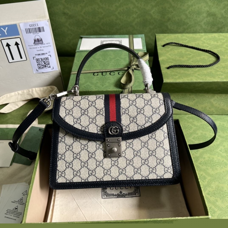 G*u*i top handle bags